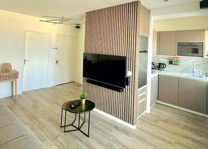 Les Pieds Dans L'eau / F2 Avec Vue Sur アパート